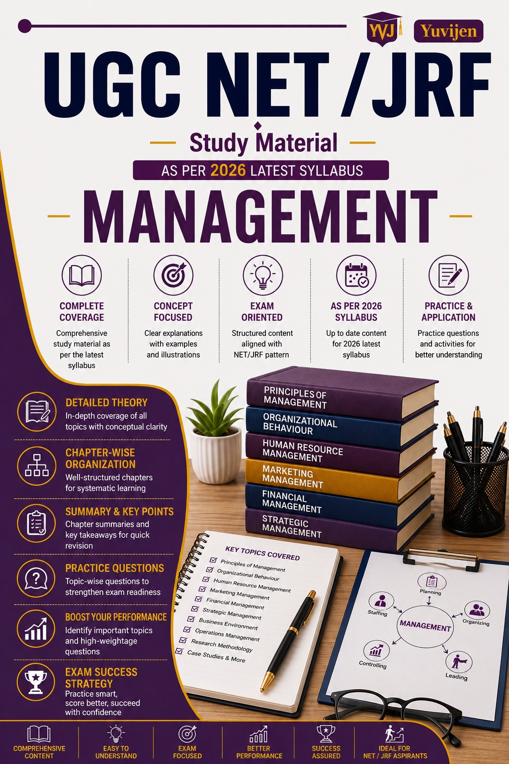 UGC NET — Management — book cover